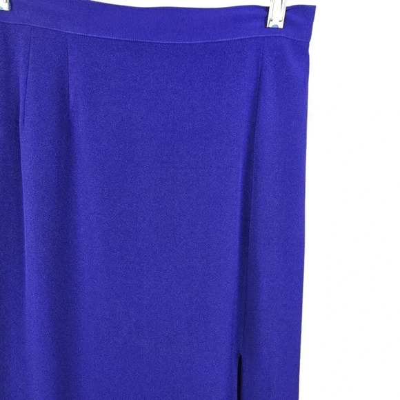 Daymor Couture Vintage Suit Size 10 Purple‎ Beaded Snap Front Blazer Maxi Skirt - Picture 4 of 16